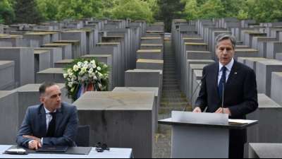 Maas und Blinken rufen deutsch-amerikanischen Dialog zu Holocaust-Fragen ins Leben