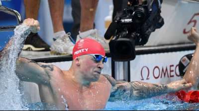 Schwimmen: Peaty zweites Olympia-Gold, Sj&ouml;str&ouml;m entthront