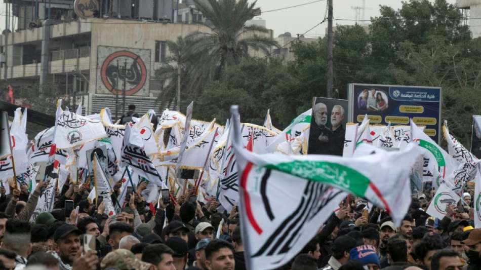 Irak: Protest am Jahrestag von T&ouml;tung des Terroristen Soleimani