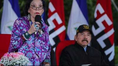 EU verh&auml;ngt Sanktionen gegen Frau und Sohn von Nicaraguas Pr&auml;sident Ortega 