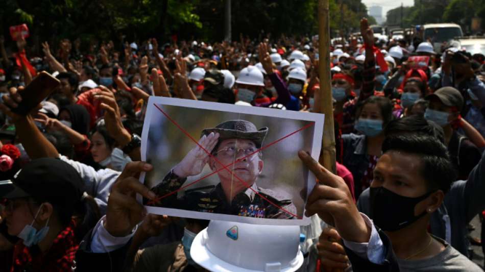 Erneut Proteste gegen Milit&auml;rf&uuml;hrung in Myanmar