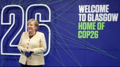 Merkel: Sind bei Klimaschutz nicht, wo wir aktuell hinm&uuml;ssen