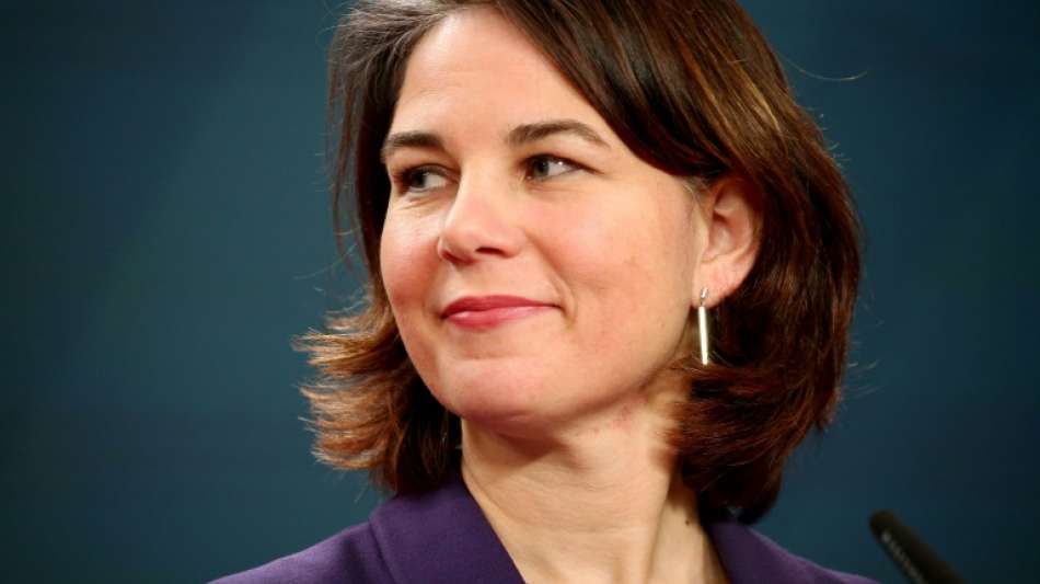 Au&szlig;enministerin Baerbock zu Antrittsbesuch nach Rom gereist