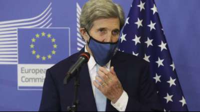 Kerry bietet EU enge Partnerschaft gegen den Klimawandel an
