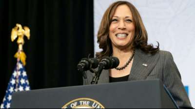 US-Vizepr&auml;sidentin Kamala Harris reist im November nach Paris