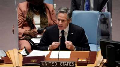 US-Au&szlig;enminister Blinken: Russland muss "Weg des Krieges verlassen"