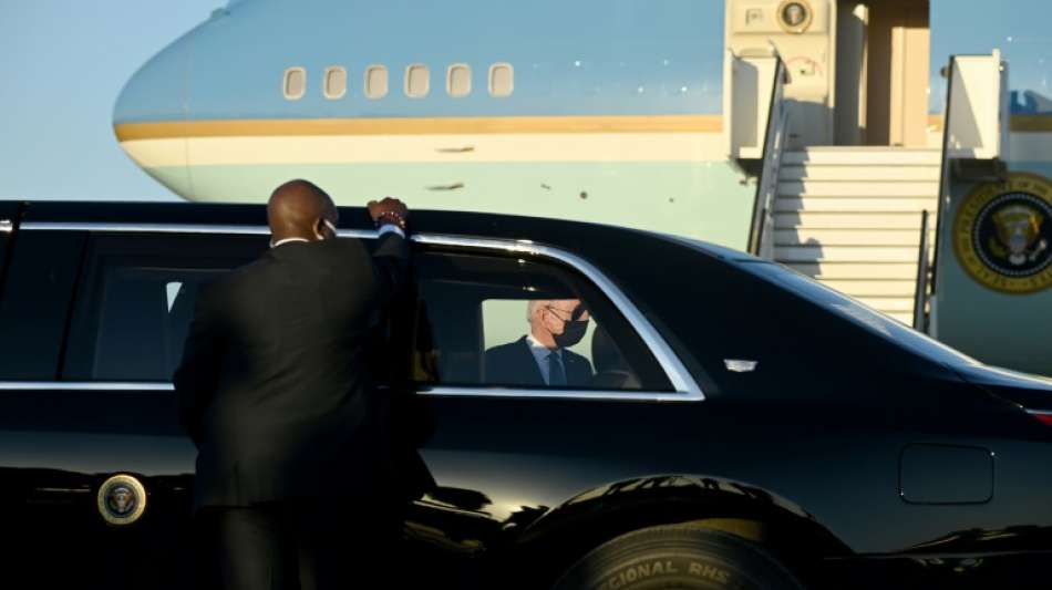 Biden nach G7-Gipfel und Besuch der Queen in Br&uuml;ssel eingetroffen