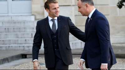 Macron pl&auml;diert f&uuml;r "vertieften Dialog" im Justiz-Streit mit Polen