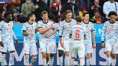 Vier Tore in sieben Minuten: Bayern zerlegt Leverkusen
