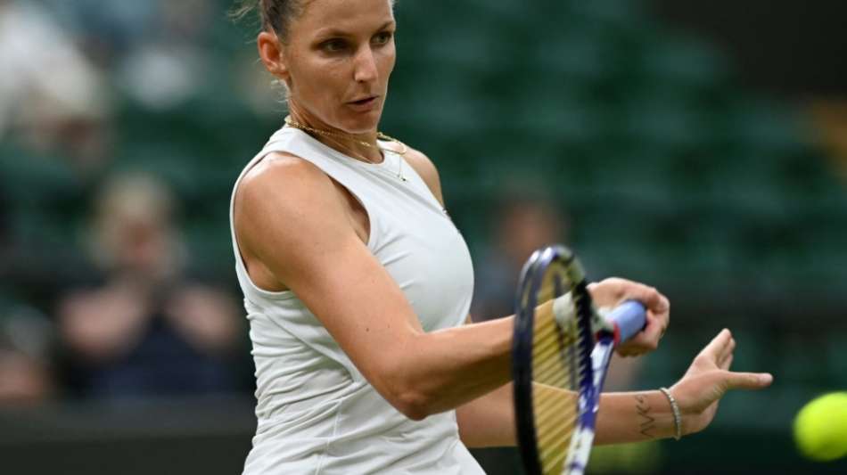 Wimbledon: Sabalenka steht gegen Pliskova im Halbfinale