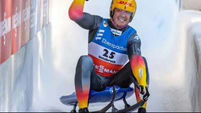 Rodeln: Loch deklassiert die Konkurrenz auch in Oberhof