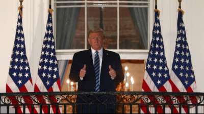 Buch: Trump wurde drei Tage vor Rede-Duell mit Biden positiv auf Corona getestet
