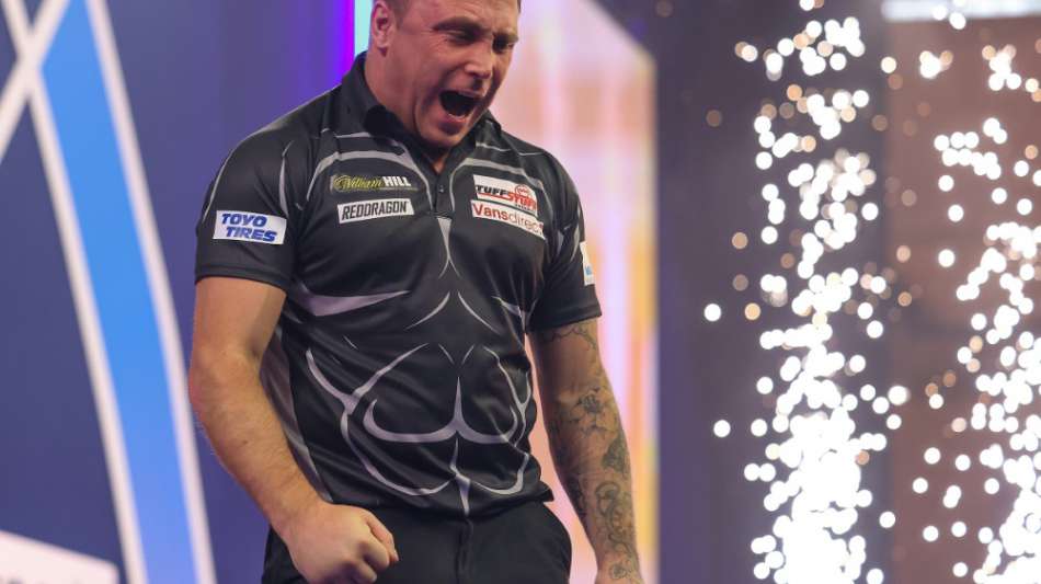 Finale der Darts-WM: Gerwyn Price (35) schlägt Gary Anderson