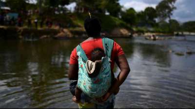 Zahl der Migrantenkinder auf Dschungelroute nach Panama stark gestiegen