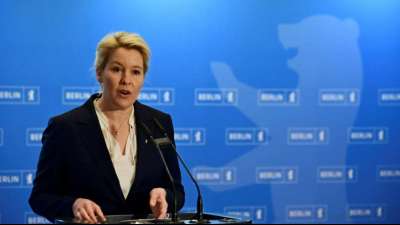Berlin: Giffey will einen weiteren Lockdown unbedingt vermeiden