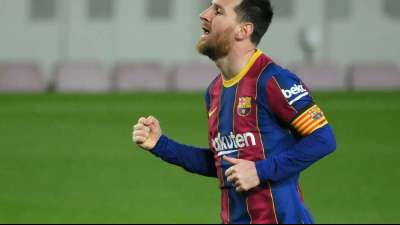 Rekordspieler Messi: Pflichtsieg im 767. Spiel f&uuml;r Barca