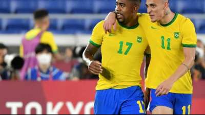 Fu&szlig;ball: Brasilien zum zweiten Mal Olympiasieger