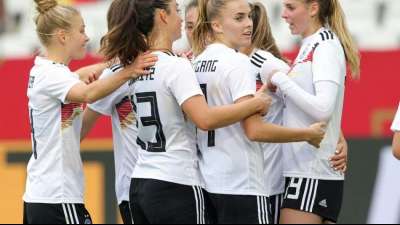 WM-Quali: DFB-Frauen feiern vierten Sieg