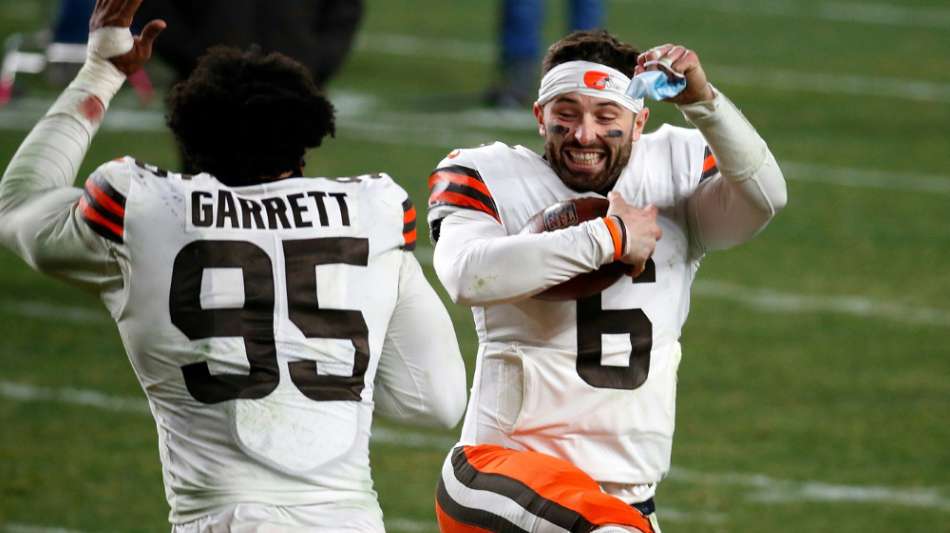 NFL: Browns feiern den ersten Play-off-Sieg seit &uuml;ber 26 Jahren