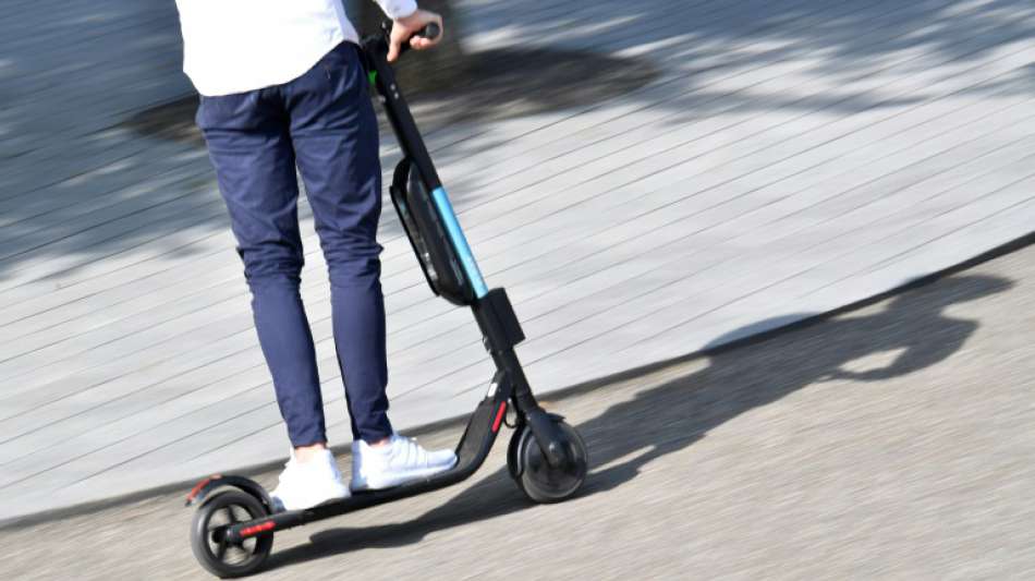 1570 E-Scooterunf&auml;lle zwischen Januar und September 2020