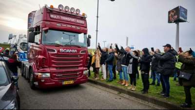 Protestkonvois erreichen Br&uuml;ssel