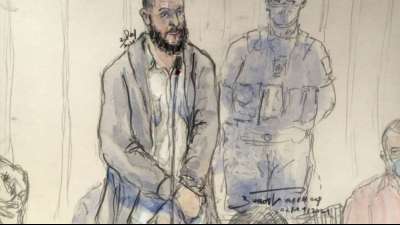 Salah Abdeslam wird erstmals im Prozess zu Pariser Attentaten vernommen