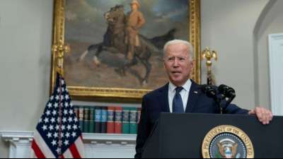 Biden hofft weiter auf Ende von US-Truppeneinsatz in Afghanistan am 31. August