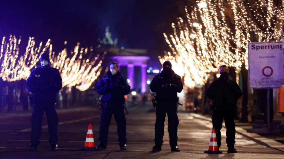 Berliner Polizei: Wenige Verstöße gegen Auflagen an Silvester