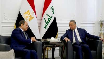 Erster Staatsbesuch &Auml;gyptens im Irak seit drei Jahrzehnten