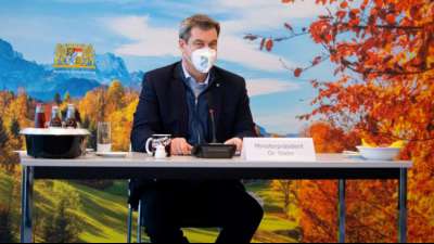 S&ouml;der warnt vor "Blindflug" bei Lockerung von Corona-Auflagen