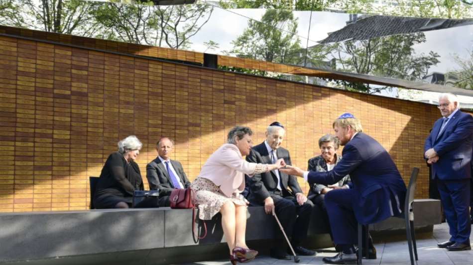 Holocaust-Mahnmal in Amsterdam er&ouml;ffnet
