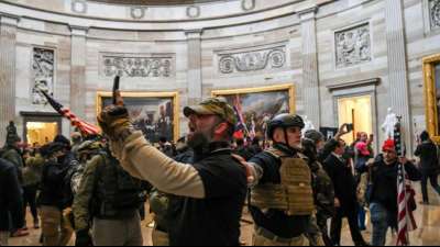 Gr&uuml;nder von US-Miliz Oath Keepers wegen Kapitol-Erst&uuml;rmung festgenommen