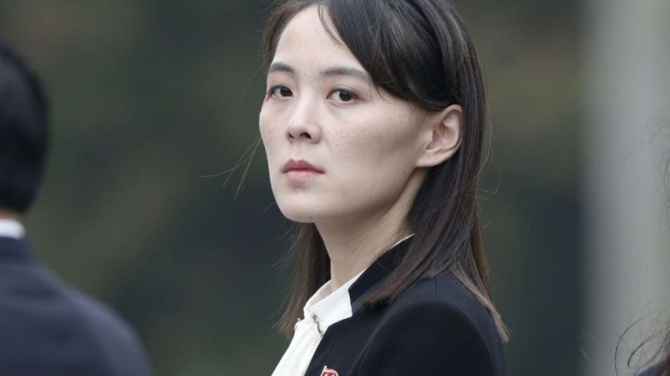 Schwester von Nordkoreas Machthaber warnt USA vor "falschen" Erwartungen