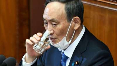 Japans Premier widerspricht Ger&uuml;chten &uuml;ber Absage der Spiele