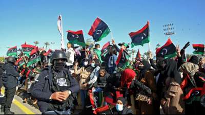 Feiern in Libyen zehn Jahre nach Aufstand gegen Gaddafi
