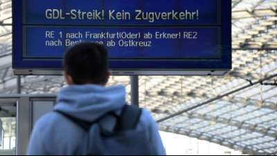 Lokf&uuml;hrergewerkschaft GDL bestreikt ab Montag erneut f&uuml;r zwei Tage Personenverkehr