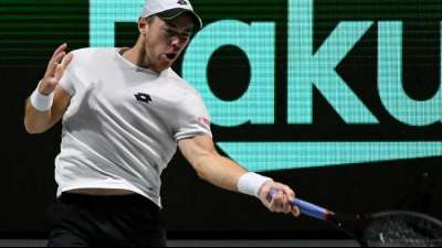 Tennis: Dominik Koepfer steht in Runde zwei von Melbourne
