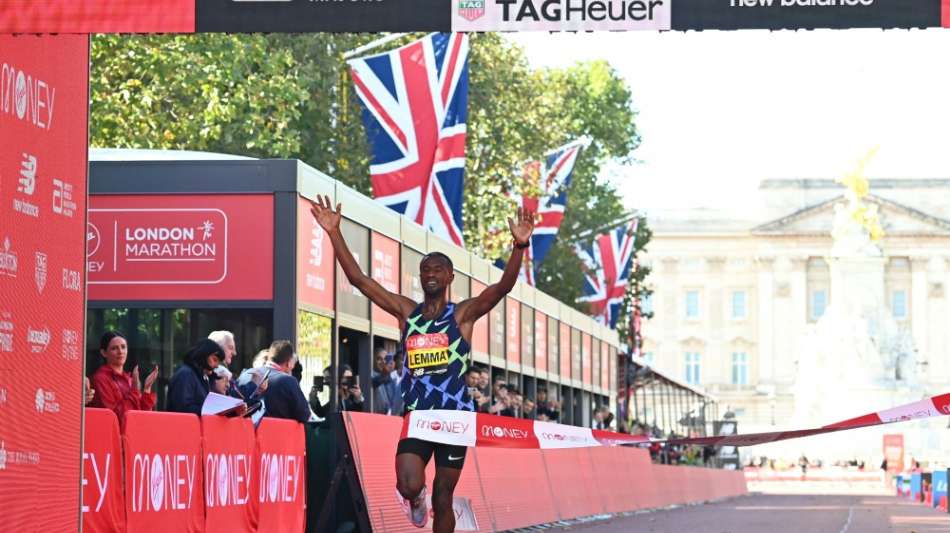 Sisay Lemma und Jepkosgei gewinnen den London-Marathon