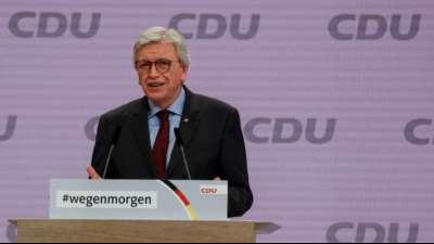 Bouffier fordert Kl&auml;rung der Kanzlerfrage der Union binnen einer Woche