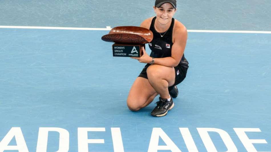 Tennis: Barty triumphiert in Adelaide, Halep in Melbourne