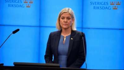 Schwedens neue Regierungschefin&nbsp;Andersson tritt nur Stunden nach ihrer Wahl zur&uuml;ck