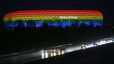 Entr&uuml;stung &uuml;ber M&uuml;nchner Regenbogen-Verbot der Uefa h&auml;lt vor EM-Spiel weiter an
