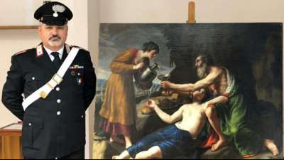 Ein von den Nazis gestohlenes Poussin-Gem&auml;lde in Italien wieder aufgetaucht