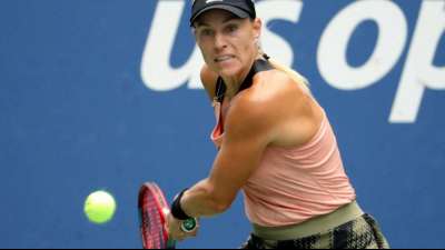 Kerber im Achtelfinale in New York: Comeback-Sieg gegen Stephens