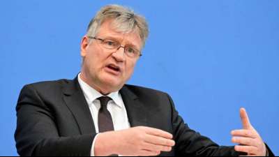 AfD-Chef Meuthen: Vorgehen des Verfassungsschutzes hat sich "fatal ausgewirkt"
