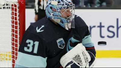 30 Paraden: Grubauer f&uuml;hrt Seattle zum Sieg gegen Minnesota