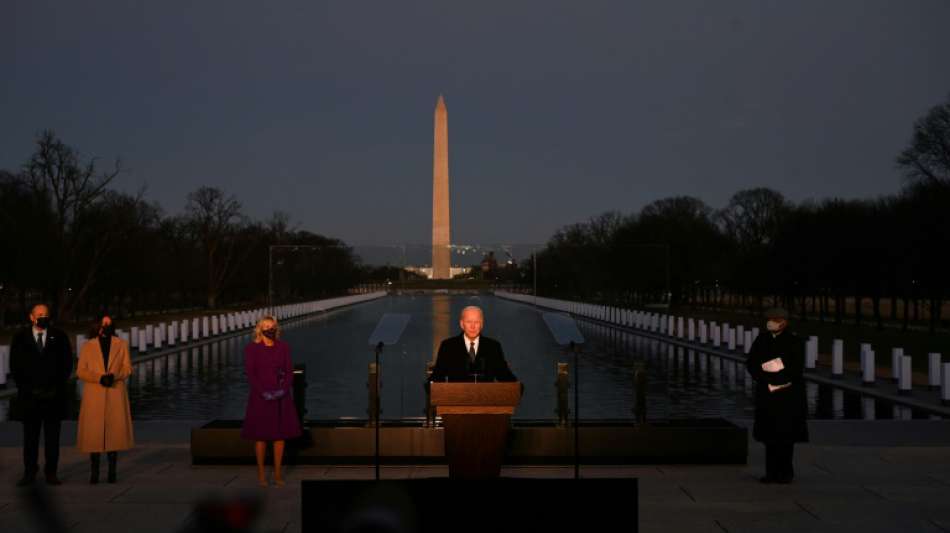 Ende von Trumps Pr&auml;sidentschaft und Hoffnung auf einen Neuanfang unter Biden