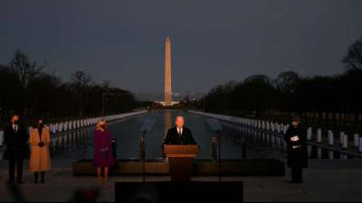 Ende von Trumps Pr&auml;sidentschaft und Hoffnung auf einen Neuanfang unter Biden