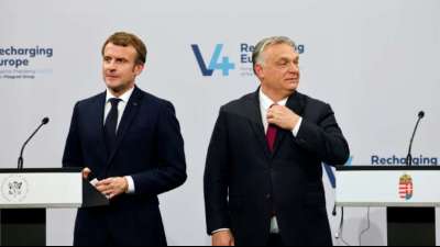 Macron zeigt sich im Rechtsstaats-Streit der EU mit Ungarn unnachgiebig