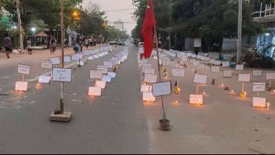 Junta in Myanmar l&auml;sst mehr als 600 Demonstranten aus Gef&auml;ngnis frei 